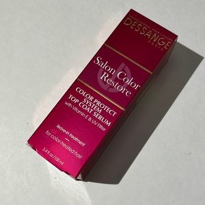 Dessange salon color restore color protect system top coat serum NEW in box